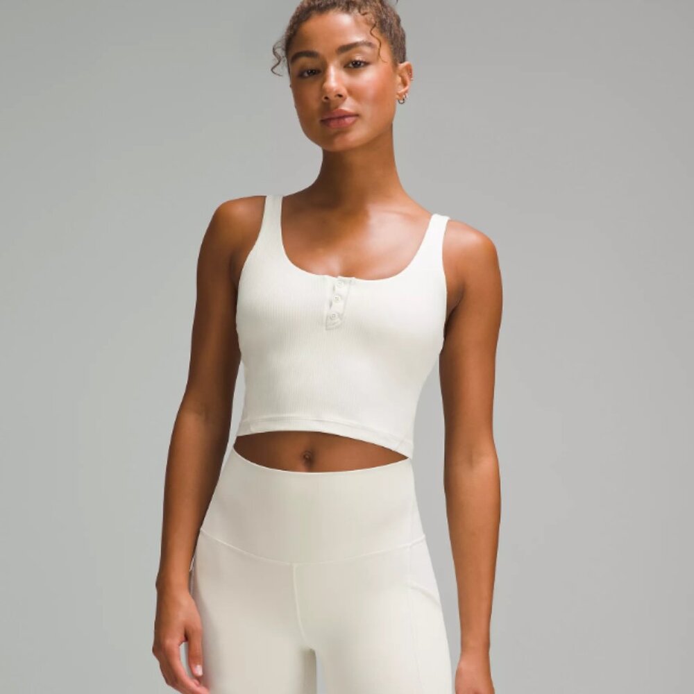 lululemon Align™ Ribbed Henley Tank Top  Light Support, A/B Cup